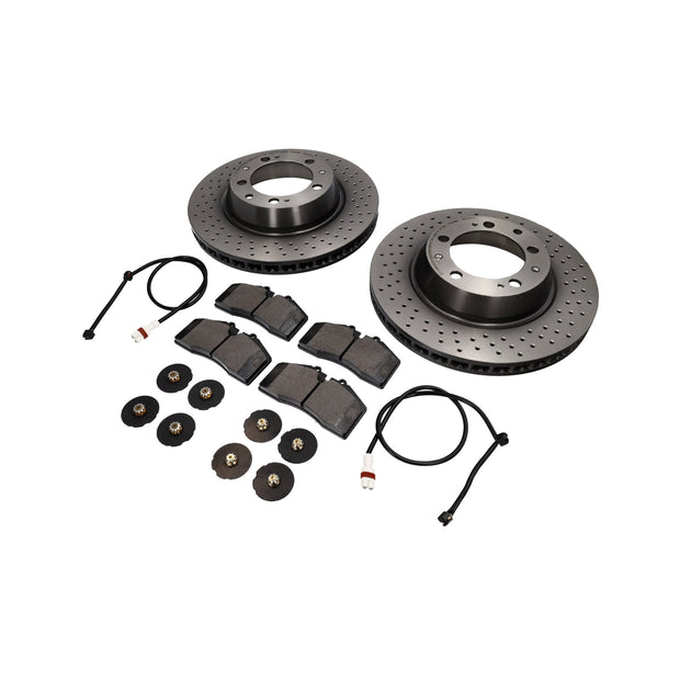 Bremsbeläge & Bremsscheiben-Paket hinten | Porsche 993 Turbo | Brembo