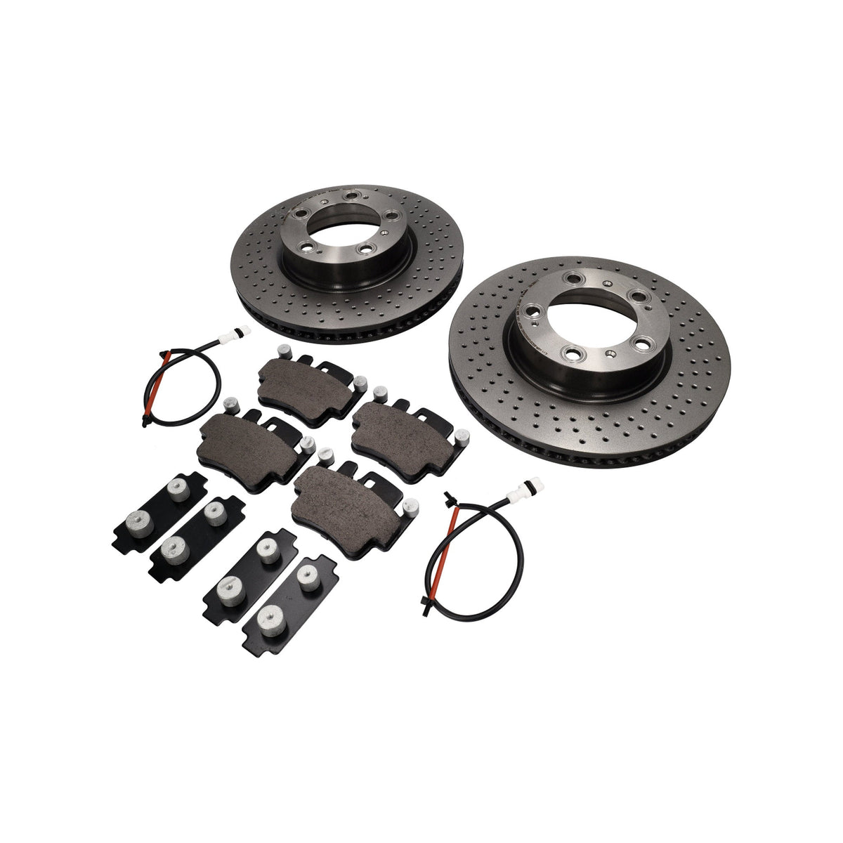 Vordere Bremsbeläge und Bremsscheibenpaket für Porsche 996 Carrera