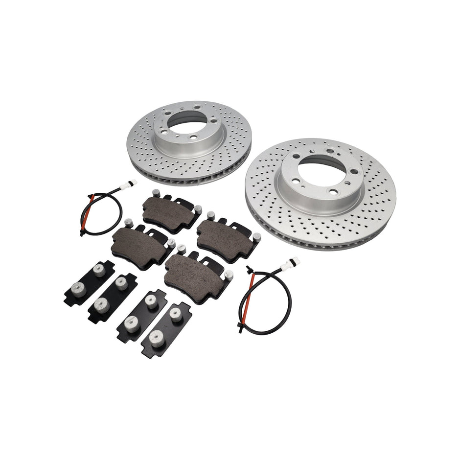 Vordere Bremsbeläge und Bremsscheibenpaket für Porsche 996 1997-04