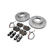 Vordere Bremsbeläge und Bremsscheibenpaket. Porsche 996 1997-04 ABS
