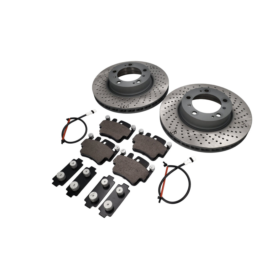 Vordere Bremsbeläge und Bremsscheibenpaket für Porsche 996 1997-04 Sebro