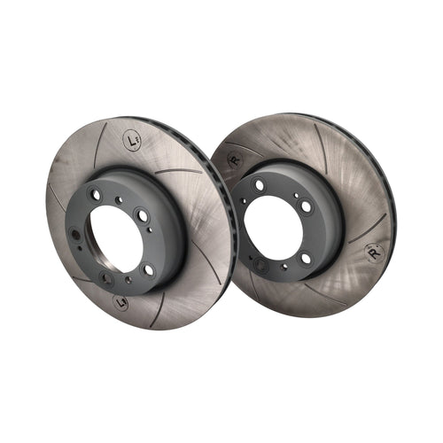VORNE Bremsscheibenpaket Geschlitzt Porsche 996 / 997 / 986 / 987 (99635140501 / 99635140601) – Porsche Boxster/Cayman