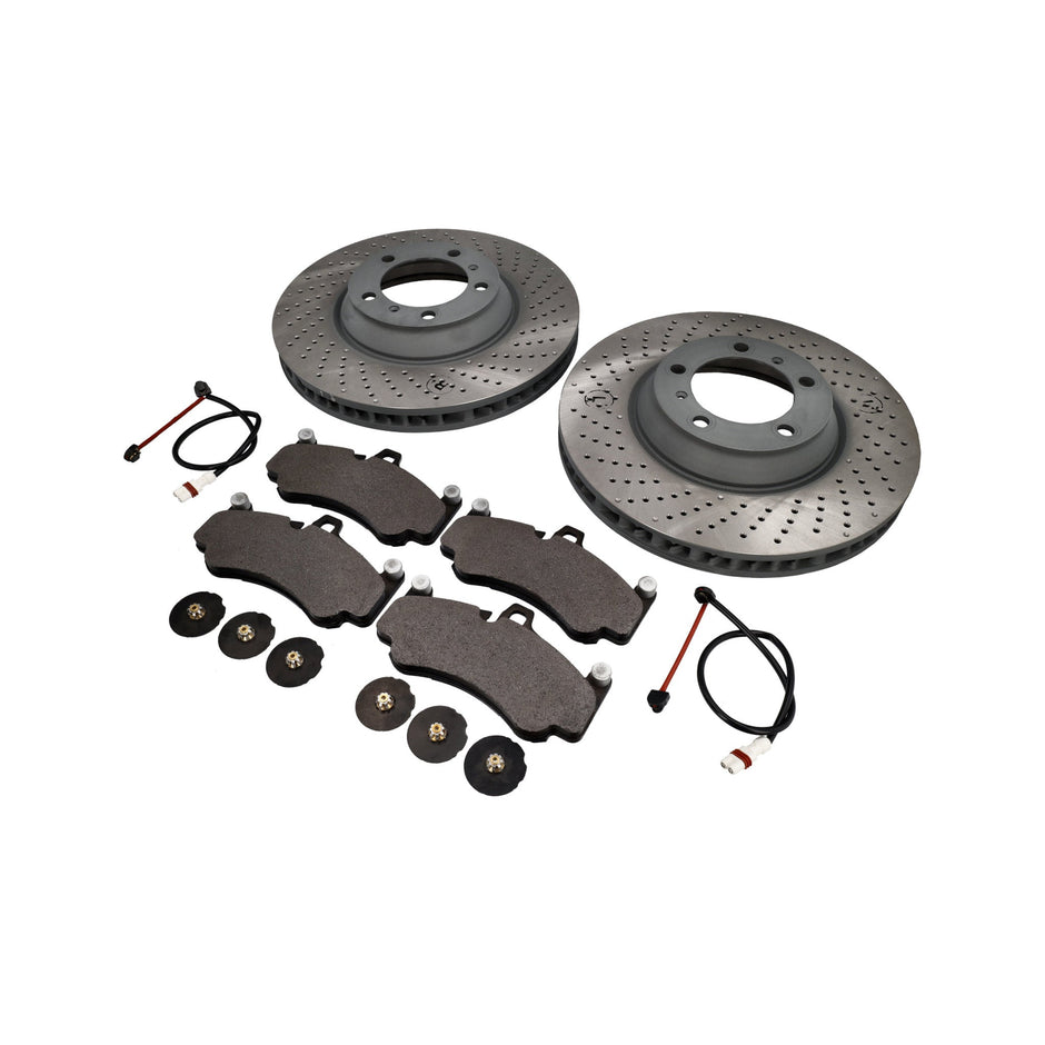 Vordere Bremsbeläge und Bremsscheibenpaket. Porsche 996 GT3 OE