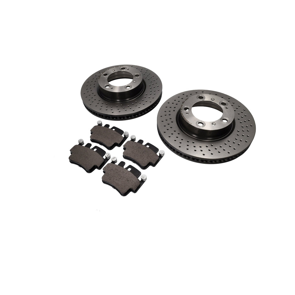 Front Brake Pads and Discs Package. Porsche 996C4S / 996 Turbo