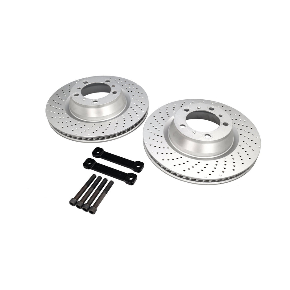 Rear Brake Disc Upgrade to 350mm Package Porsche 996C4S / 996 Turbo