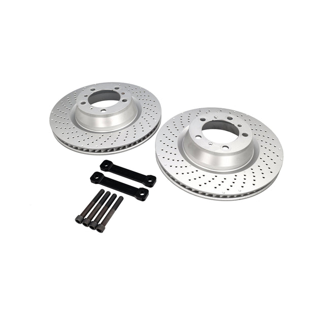 Rear Brake Disc Upgrade to 350mm Package Porsche 996C4S / 996 Turbo