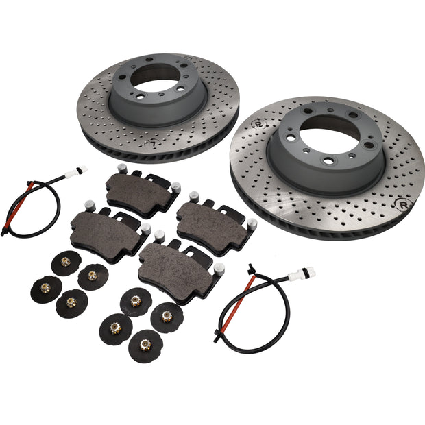 Bremsscheiben SHW & Beläge Brembo, hinten