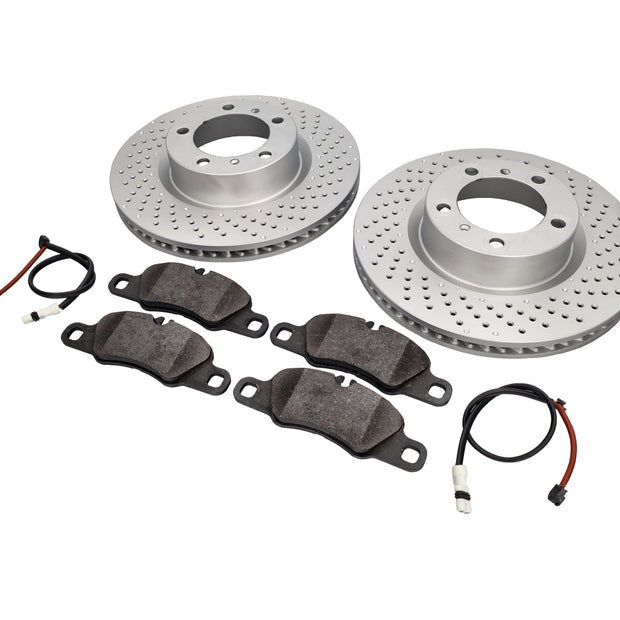 Bremsbeläge und Bremsscheibenpaket VORN Porsche 997 3.6L C4