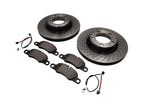 Brake Pads and Brake Discs Package for the Front Axle of the Porsche 997 3.6L C4 from SHW - OEM / Original Equipment Quality