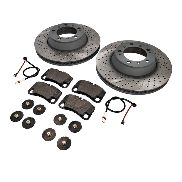 Bremsscheiben SHW & Bremsbeläge Textar, hinten