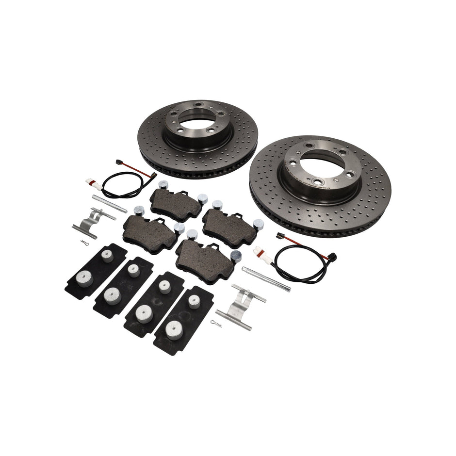Bremsbeläge und Bremsscheibenpaket VORNE Porsche 997 C4 Zimmermann