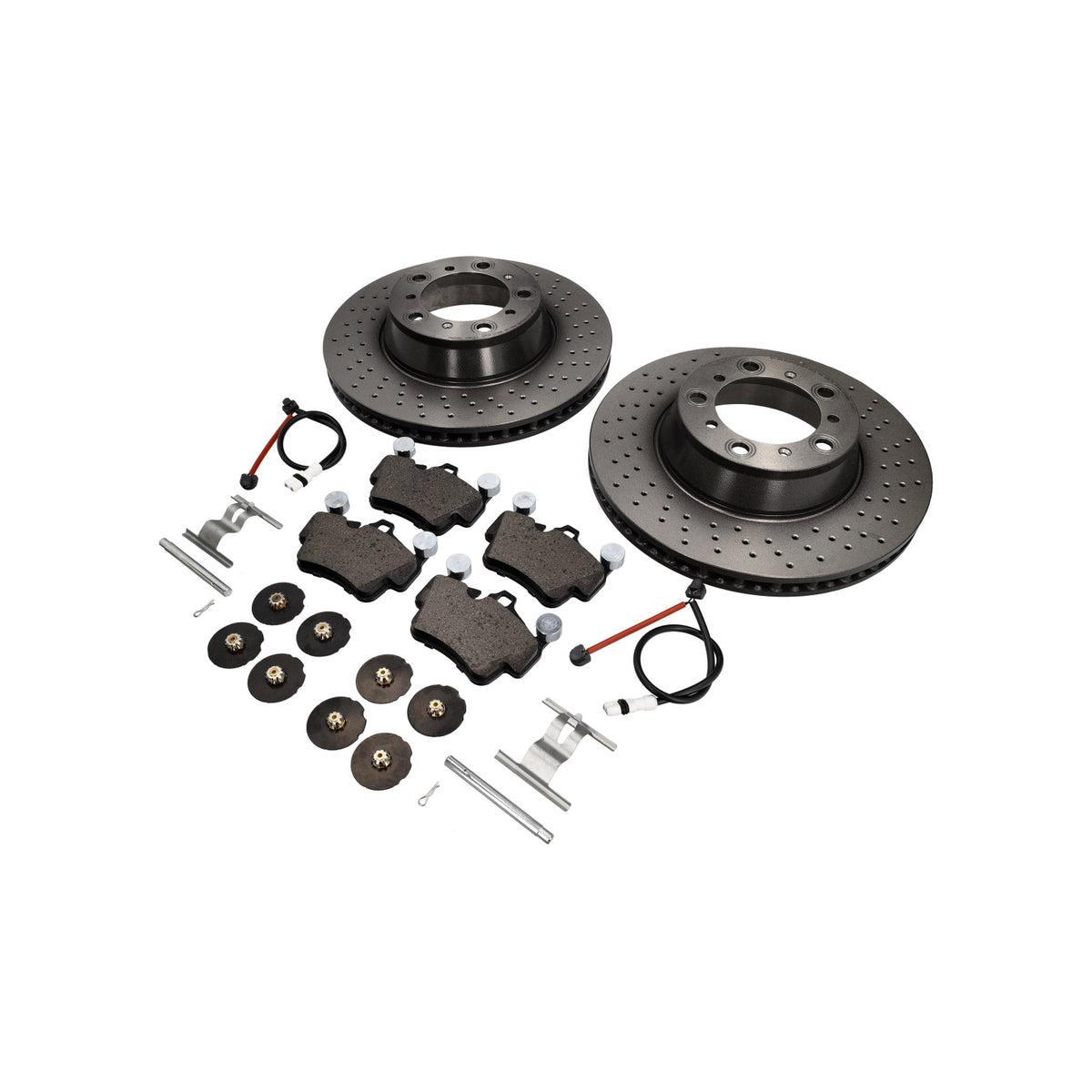Brake Pads and Discs Package Rear Porsche 997 C4S