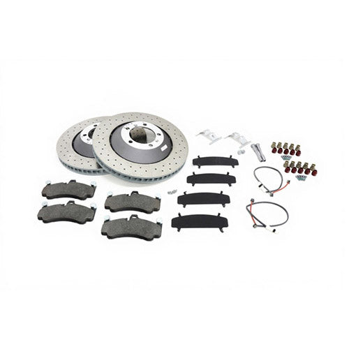 Vordere Bremsscheibe (380 mm) & Bremsbeläge. Porsche 997 GT3 ab 2010, Zimmermann FORMULA Z - OEM / Erstausrüsterqualität