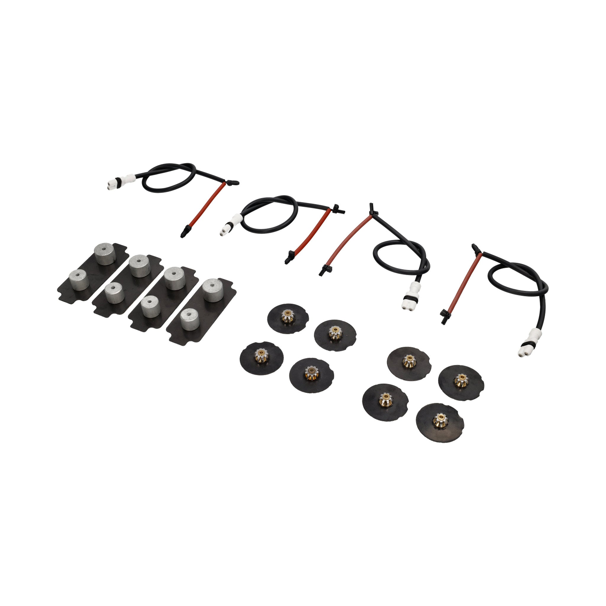 Brake line sensors and shim kit Porsche 996 front and rear