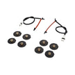 Rear Brake Cable Sensors and Washer Set for Porsche 996 Turbo / 996 C4S