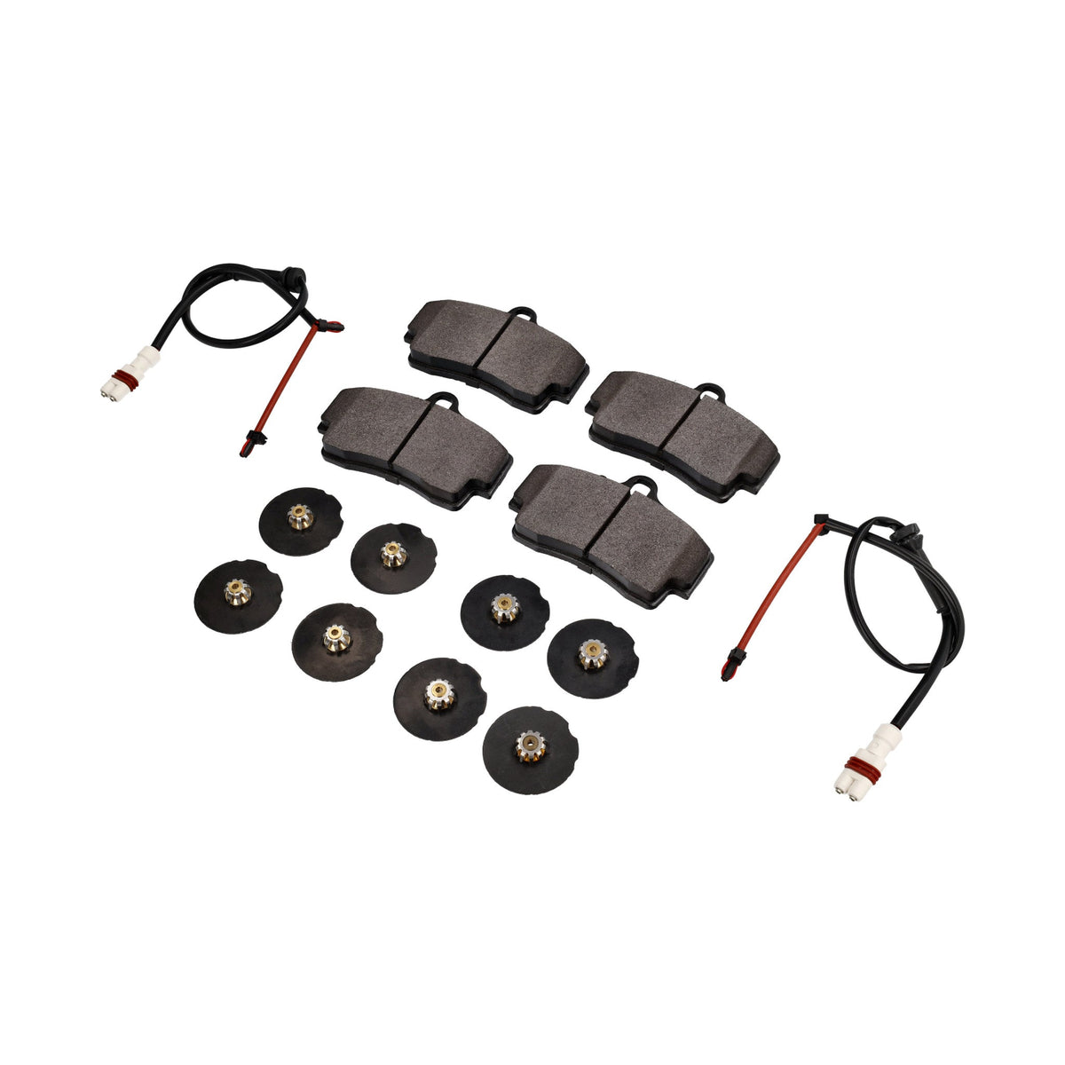 REAR Brake Pads, Sensors, Shim Set Porsche Boxster 986 S 3.2L Brembo – Porsche Boxster/Cayman