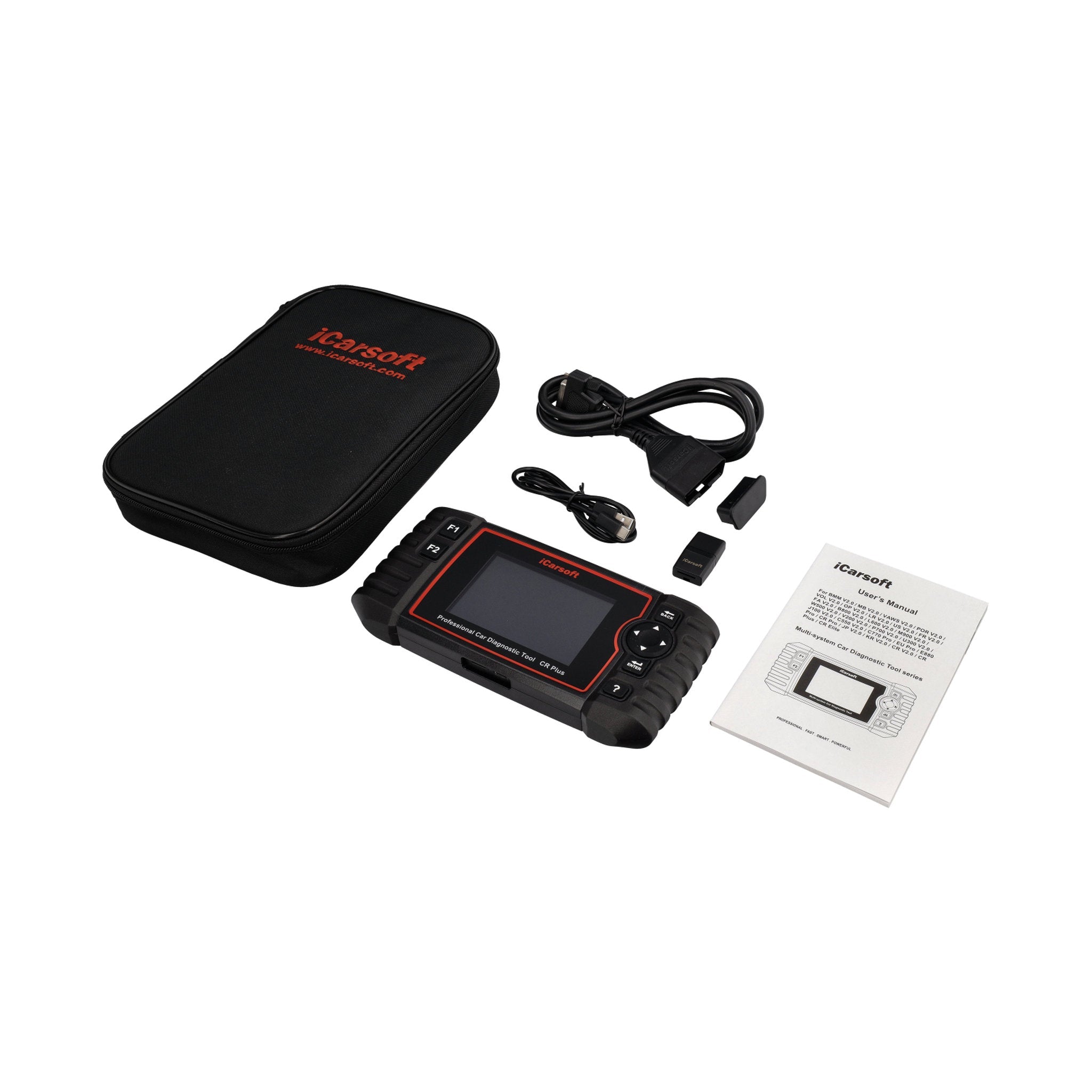 ICarsoft Professional Diagnostic Tool CR Plus für diverse Fahrzeuge | Porsche 968 | OEM / Erstausrüsterqualität