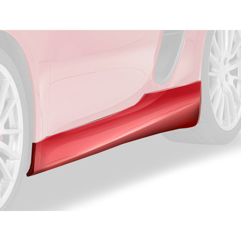 Side skirts adjusted – FibreTek – Porsche 718 Boxster / Cayman