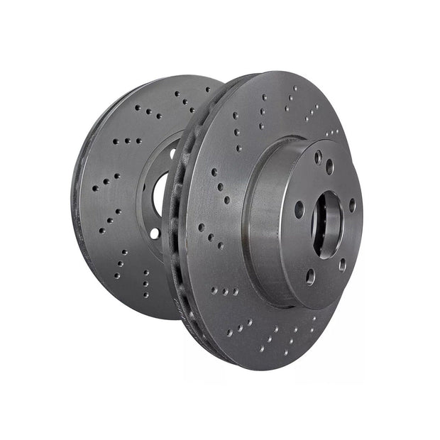 EBC Standard Drilled Front Brake Discs. Porsche 996 / 997 D1604