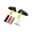 Rennline RS Door Pull Conversion Kit Carbon Fiber . Porsche 987 Boxster / Cayman / 997 Coupe