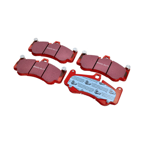 EBC RED Brake Pads 'Road' front. Porsche 997 3.6L TURBO/GT3 / 996 GT2/GT3
