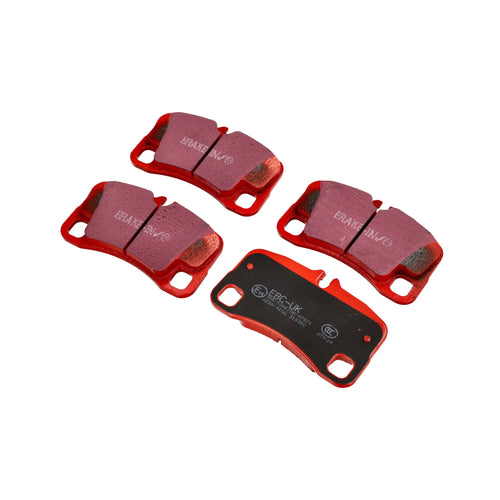 EBC RED Rear 'Road' Brake Pads. Porsche 997 Turbo / 997.2 C2/C4