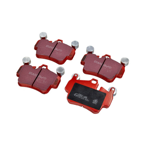EBC RED Brake Pads 'Road'. Porsche 997 Carrera / 987C Cayman / 987 Boxster