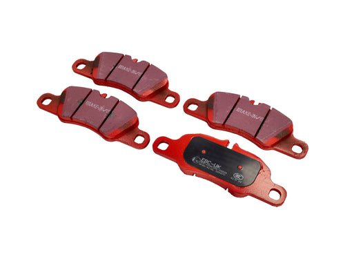 EBC RED Bremsbeläge 'Road' vorn – Porsche Boxster/Cayman