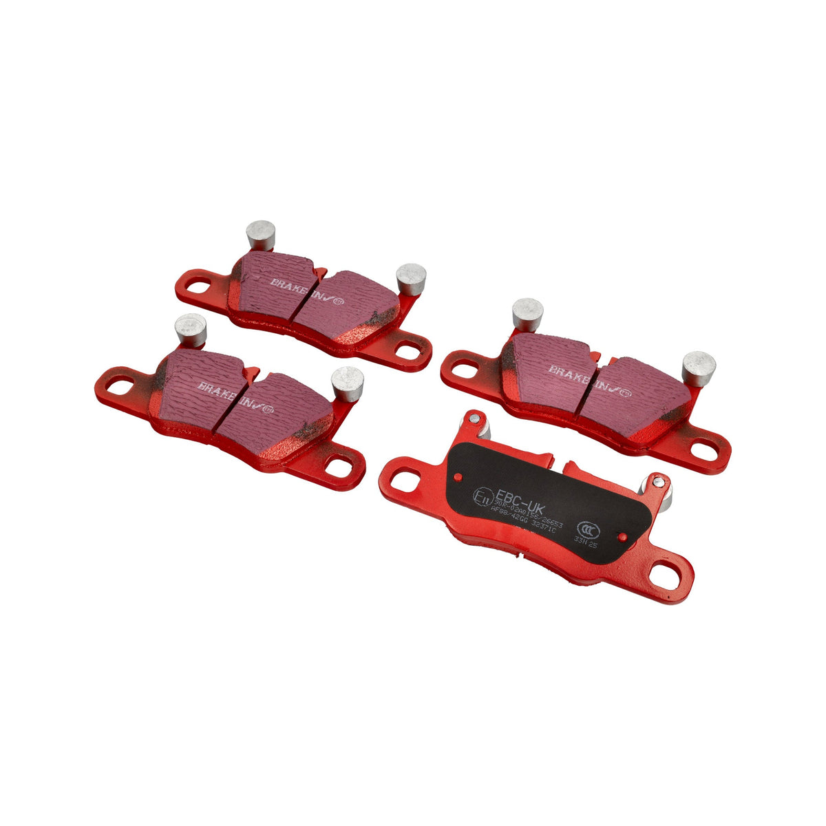 EBC Redstuff "Road" Rear Brake Pads. Porsche 991.1 S / 991.2 / 991.2 S