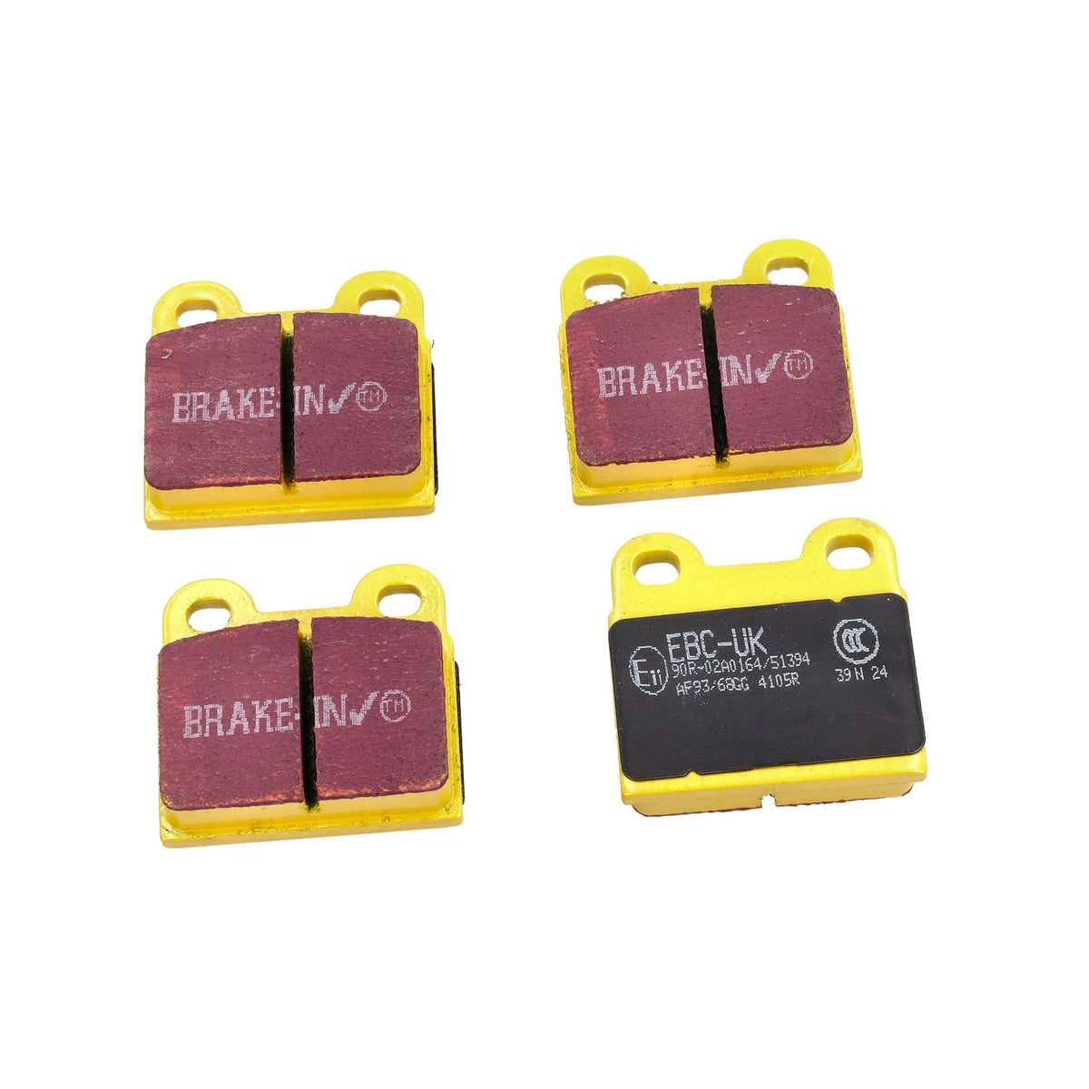 EBC YELLOWSTUFF 'Fast Road' Rear Brake Pads - Porsche 911 / 912 / 914