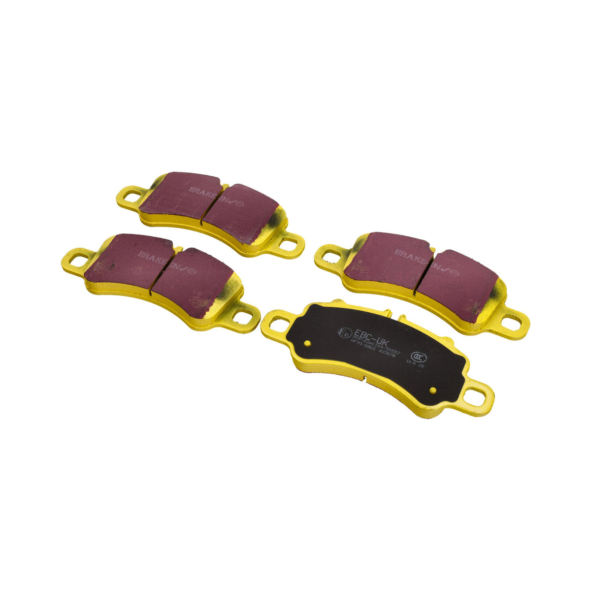 EBC YELLOWSTUFF 'Fast Road' Front Brake Pads. Porsche 991.2 Carrera / 982 Boxster S / 982 Cayman S