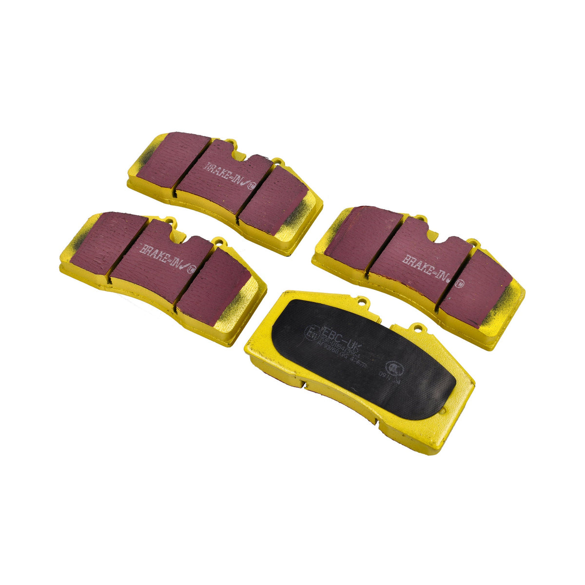EBC GELBE Bremsbeläge „Fast Road“ vorn. Porsche 964 / 965 / 993 / 928 / 968 / 944 (OE-Teilenummer 99335193901) | Porsche 968 | OEM / Erstausrüsterqualität