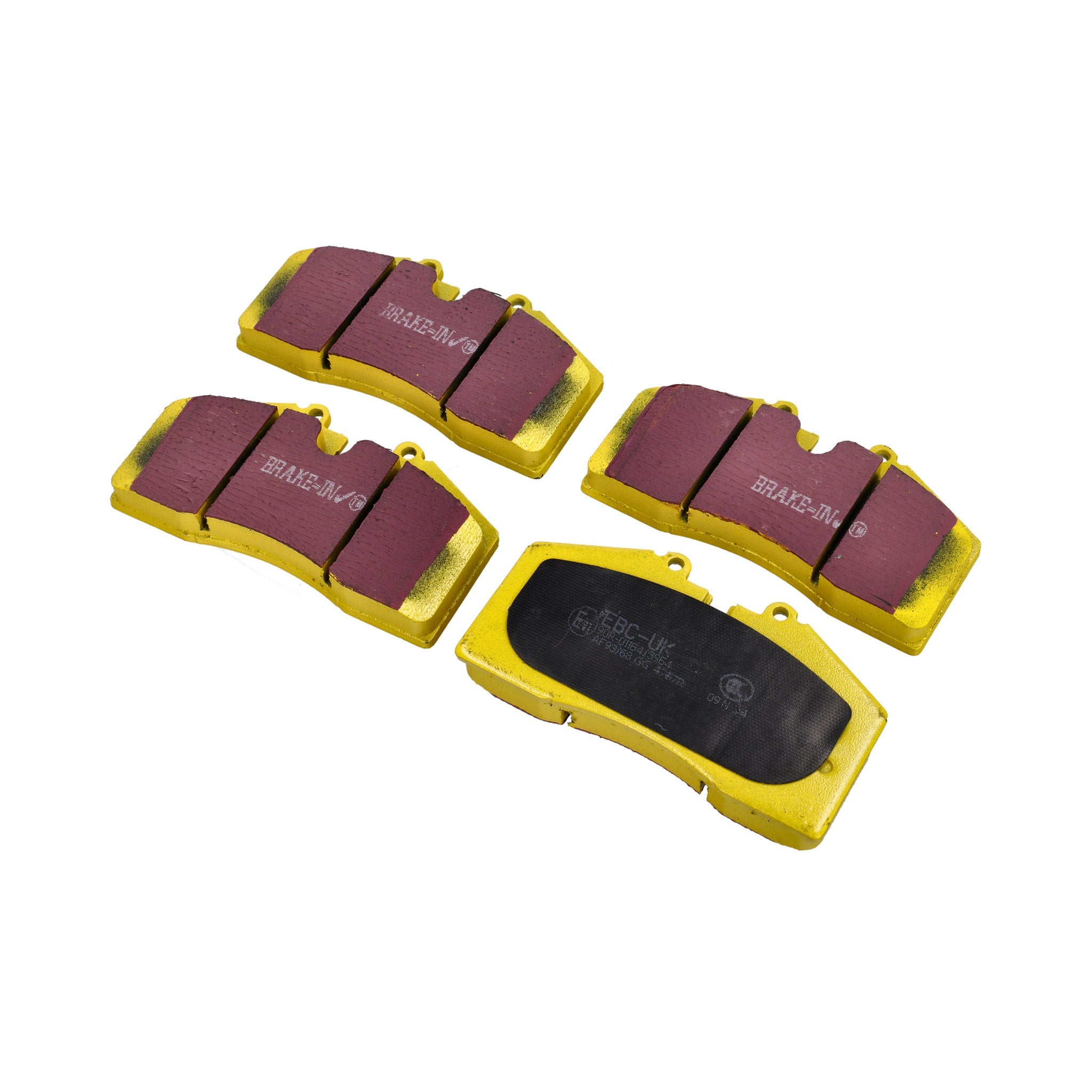 EBC Bremsbeläge Fast Road gelb vorne | Porsche 928 / 944 / 964 / 968 / 993 | EBC