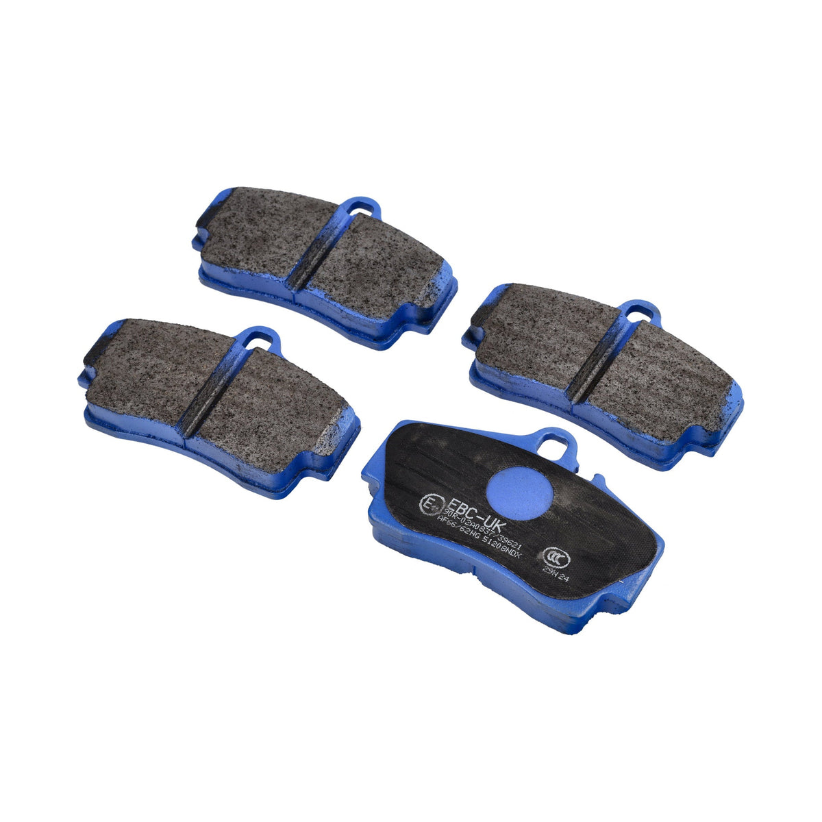 EBC Blaue Bremsbeläge NDX Race Hinten. Porsche 996 / 997 / Boxster / Cayman