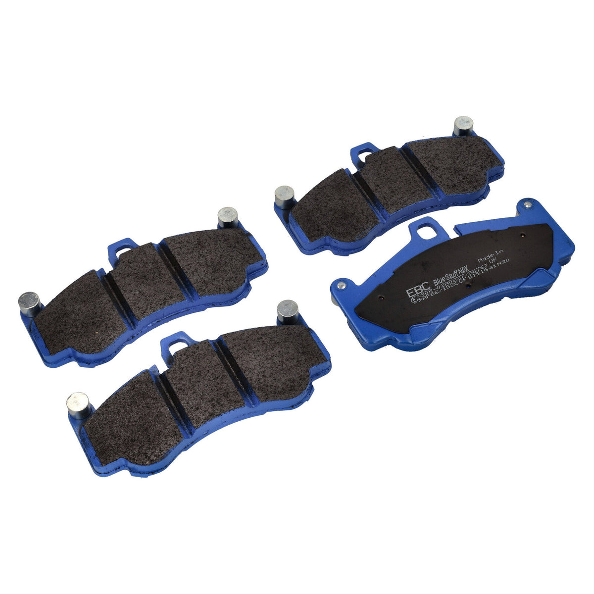 EBC Blaue Bremsbeläge NDX Race Vorne. Porsche 996 GT2/GT3 / 997 Turbo/GT3