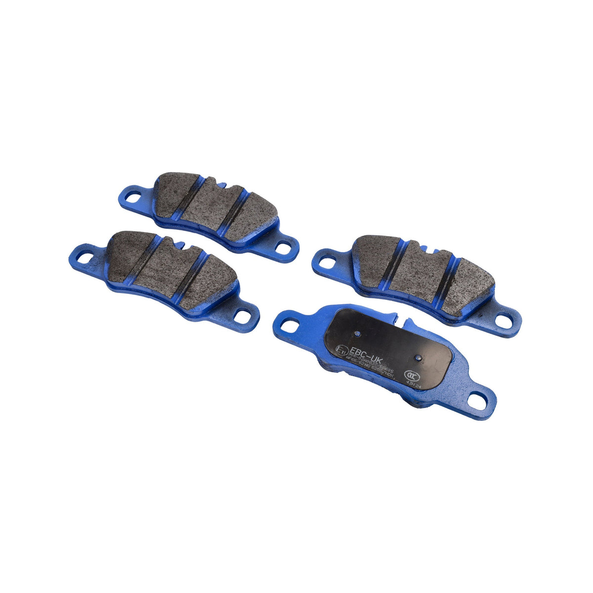 EBC Blue Brake Pads Front "Street and Track" – Porsche Boxster/Cayman