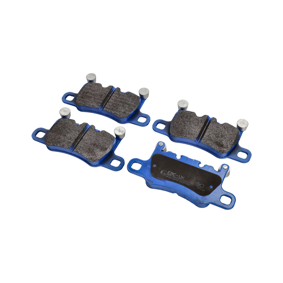 EBC Blue Brake Pads "Street and Track" Rear. Porsche 991 GT3 / Turbo / Cayman GT4
