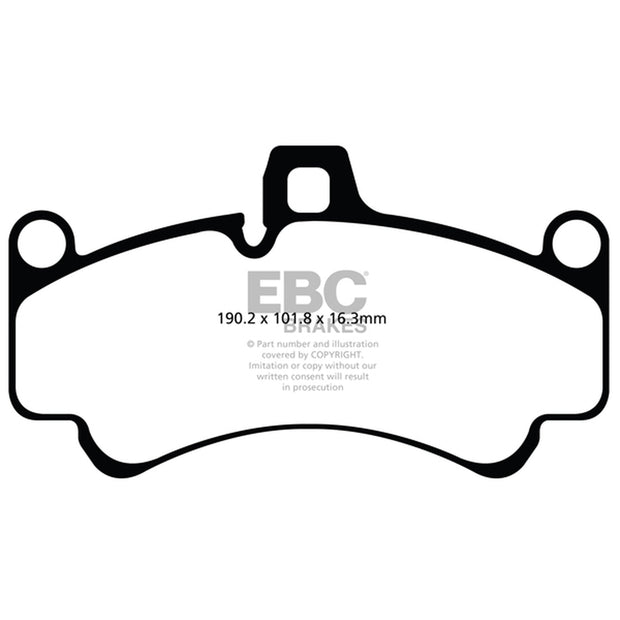 EBC RP-1 Racing Bremsbeläge Vorne. Porsche 996/997 (OE-TEILNR. 99635194800)