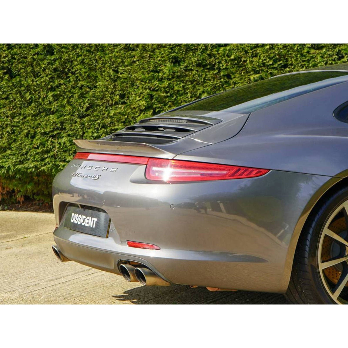 Heckspoiler aus Carbonfaser. Porsche 991.1
