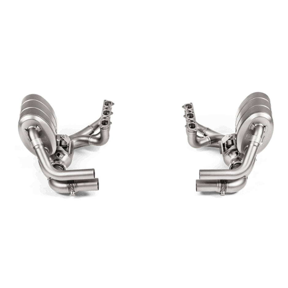 Akrapovic Evolution Header Set (Titanium). Porsche 911 (991.2) GT3 RS 2020