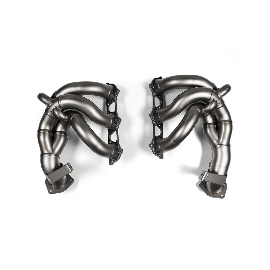 Evolution Fächerkrümmer (Titan) – Akrapovic – Porsche 718 Boxster / Cayman