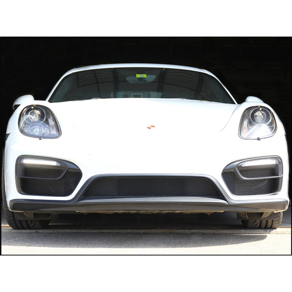Drahtgitter-Kit für die vordere Stoßstange – OEM / Erstausrüsterqualität – Porsche 718 Boxster / Cayman