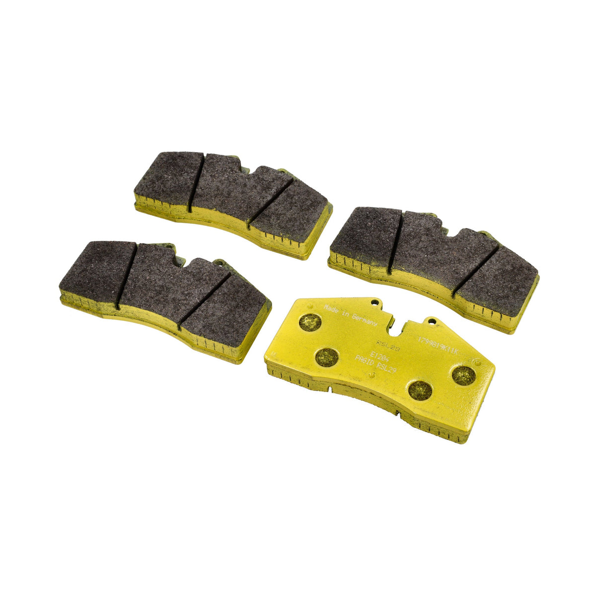 PAGID RSL Track Racing Bremsbeläge E1204/T1074 (OE-Teilenummer 99335193901) | Porsche 968 | OEM / Erstausrüsterqualität