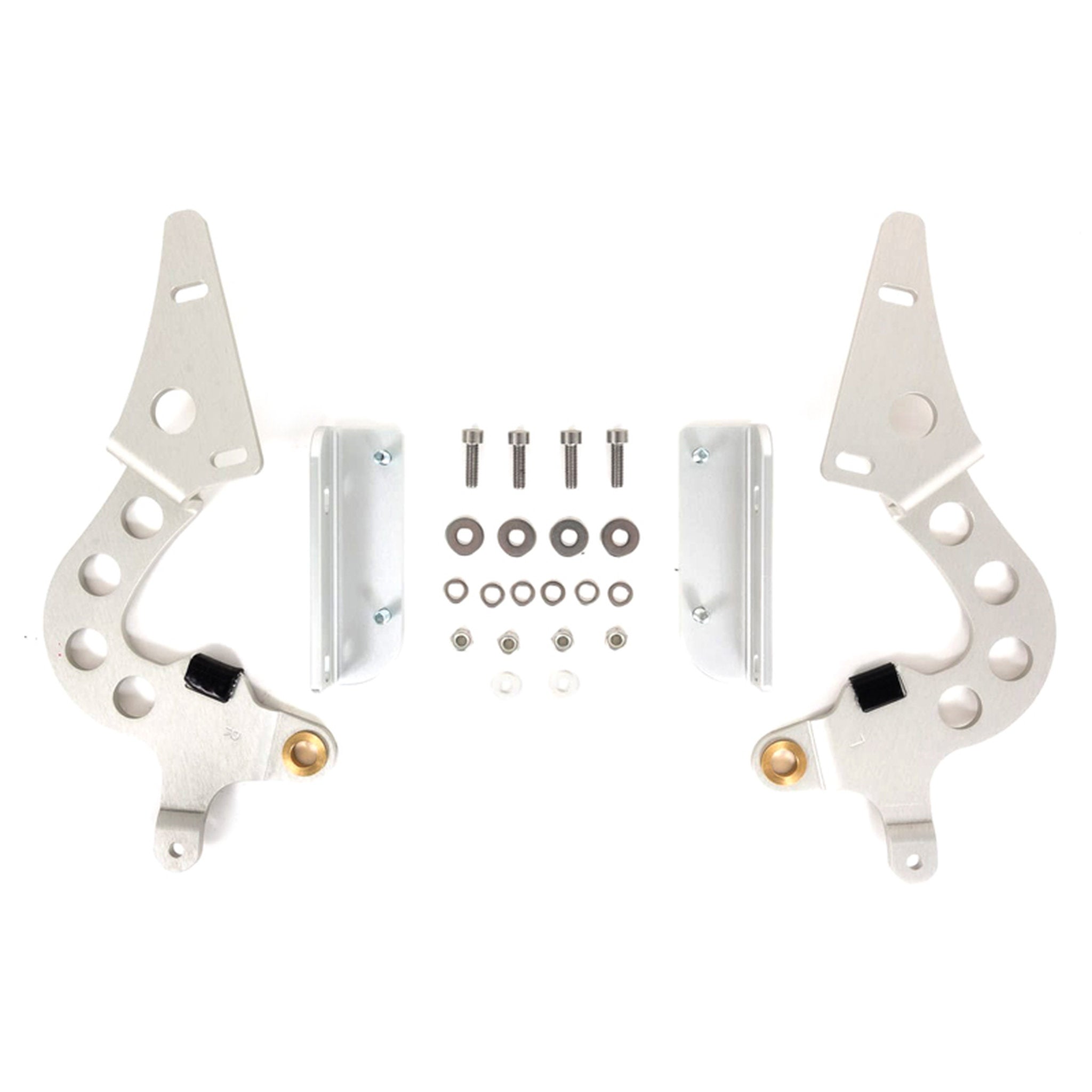 Trunk Lid Hinges Billet Adjustable | Early Porsche 911 with 964 Trunk Lid | Rennline