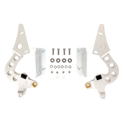 Trunk Lid Hinges Billet Adjustable | Early Porsche 911 with 964 Trunk Lid | Rennline
