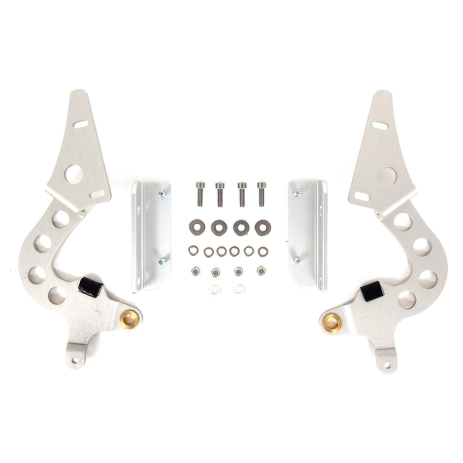 Trunk Lid Hinges Billet Adjustable | Early Porsche 911 with 964 Trunk Lid | Rennline