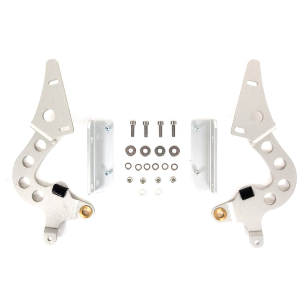 Trunk Lid Hinges Billet Adjustable | Early Porsche 911 with 964 Trunk Lid | Rennline