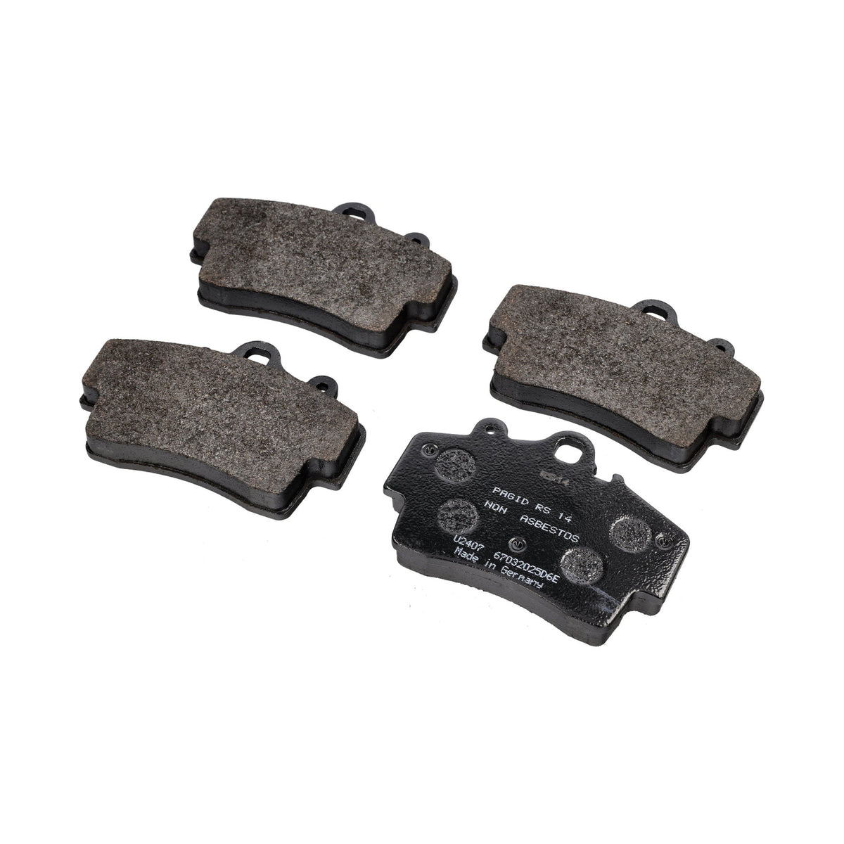 PAGID RS Track Racing Brake Pads E2407/T5106 (OE Part Number 98635193915) – Porsche Boxster/Cayman