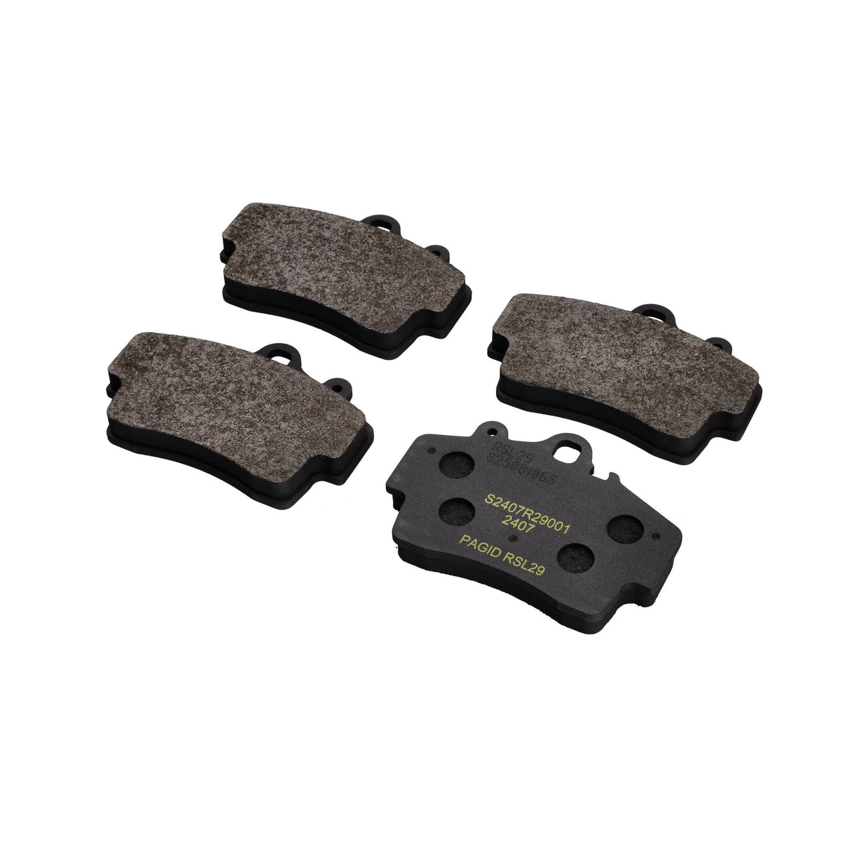 PAGID RSL Track Racing Bremsbeläge E2407/T5106 (OE-Teilenummer 98635193915) – Porsche Boxster/Cayman