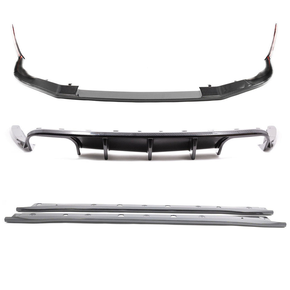 Aerokit Carbon for standard bumper by. Porsche 991.1